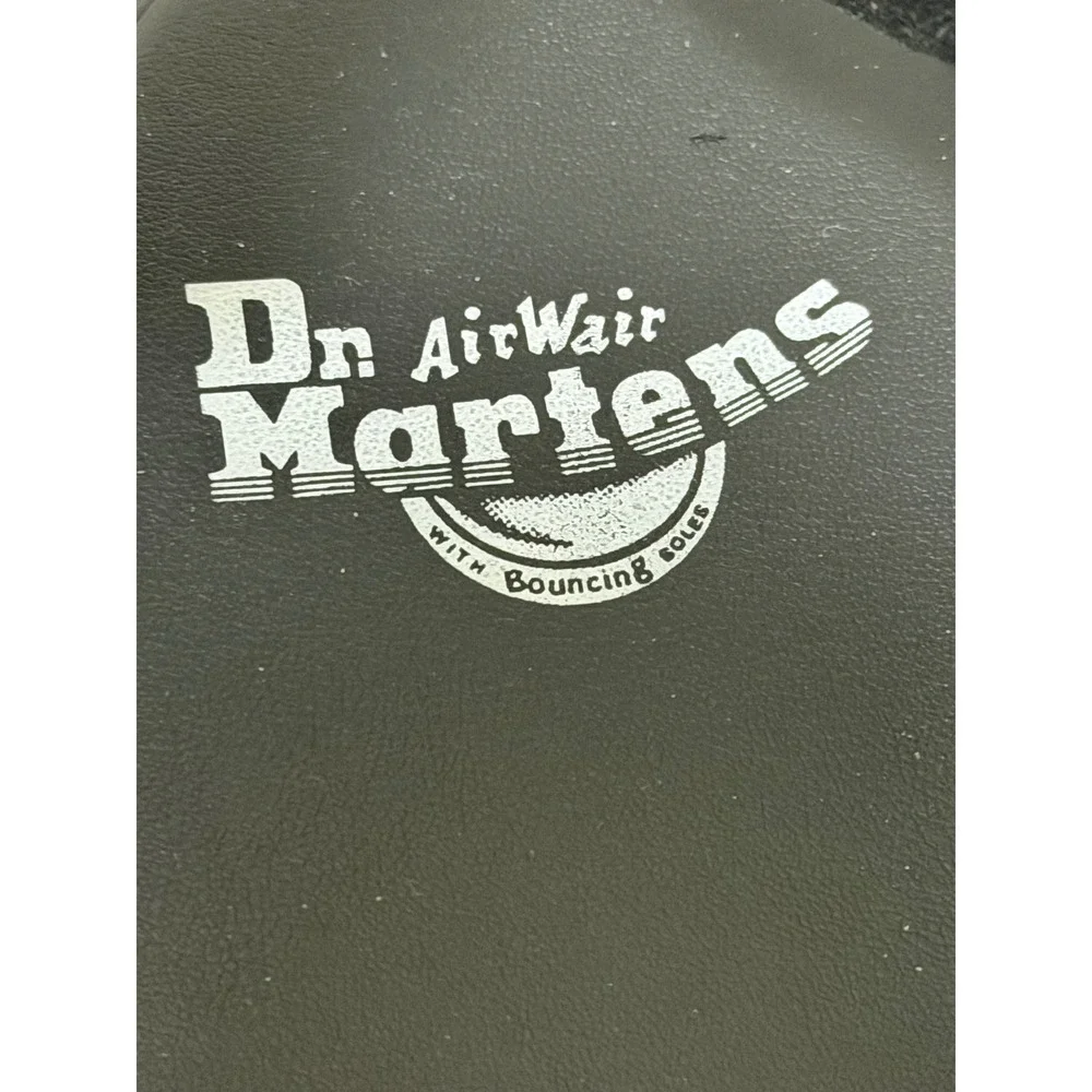 Dr. Martens Terry Sandals Mens Black Leather Fisherman Platform Buckle Strap